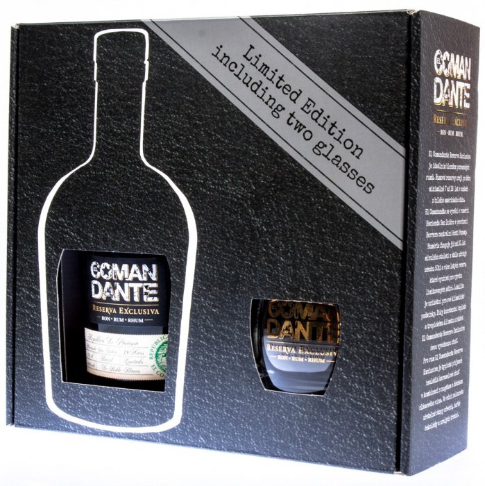 Comandante + sklo 40% 0,7l - promo